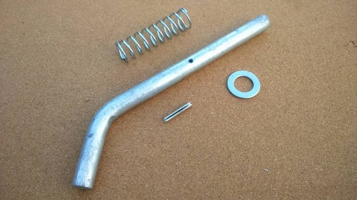 Metal gate slide spring - slide, bolt