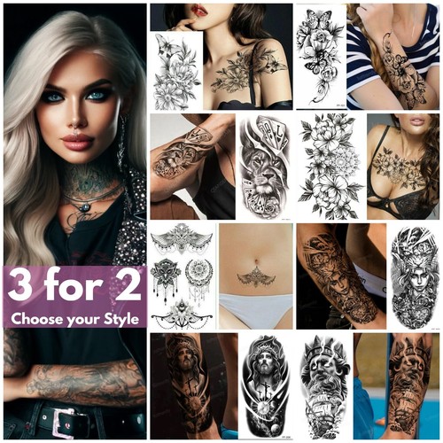 Womens temporary tattoos fake - tattoos,