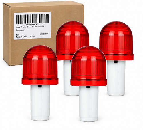 4pcs red traffic cone - 4pcs,