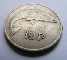 1971 Irish Ten Pence Coin Old Ireland 10p
