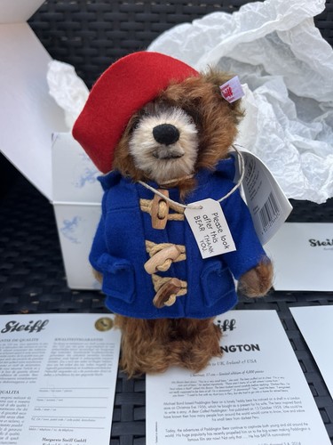 Steiff paddington bear - steiff, limited