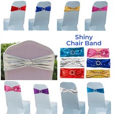 Spandex Metallic Chair Cover