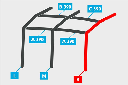 Kampa rally air 390 pro - 390, dual