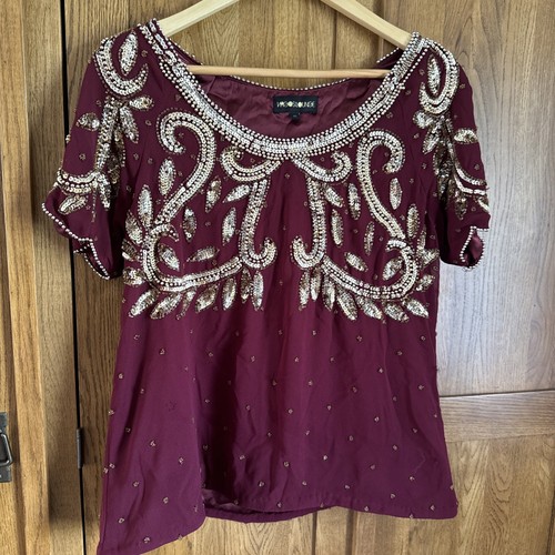 Virgos lounge vintage maroon - virgos,