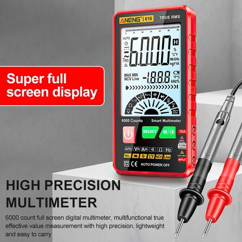 6000 counts smart - 6000, lcd