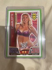 WWE TOPPS SLAM ATTAX SUPERSTARS CHARLOTTE FLAIR ROOKIE WRESTLING CARD 2013 NXT