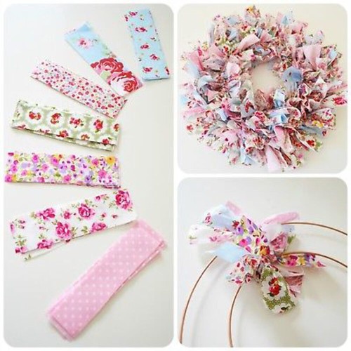 Flat wire wreath frame - wire,