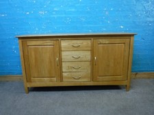 LAURA ASHLEY SOLID OAK 2DOOR 4DOVETAILED DRAWER SIDEBOARD - VISIT OUR WAREHOUSE
