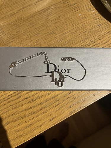 Dior silver tone bracelet
