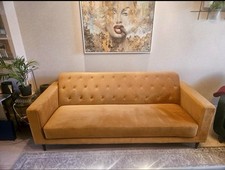 Velvet Burnt Orange 2seater