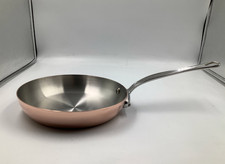 Mauviel M'Heritage 150 S Polished Copper & Stainless Steel Frying Pan, 7.8-in