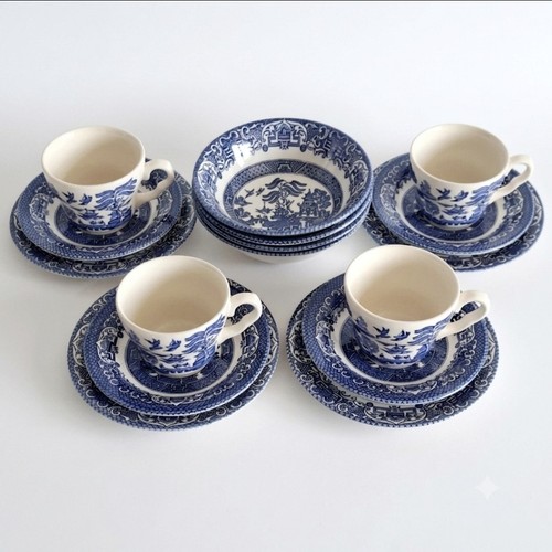 Eit old blue willow tea - eit,