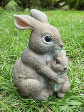 Latex Mould / Mold for a Mummy and Baby Rabbit.