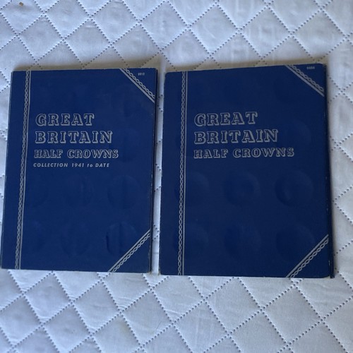 Whitman folders for half - for,