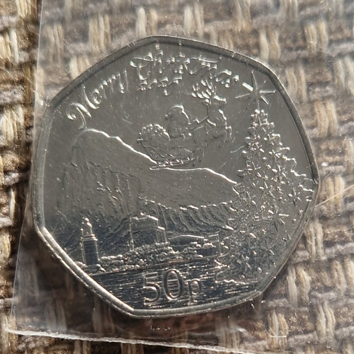2025 gibraltar christmas 50p - gibraltar,