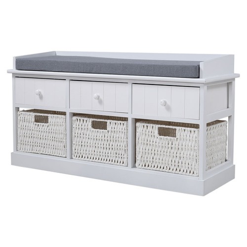 Entryway shoe storage - storage, bench