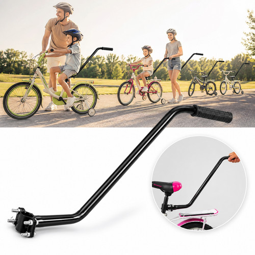 Kids bike training push - bike, handle