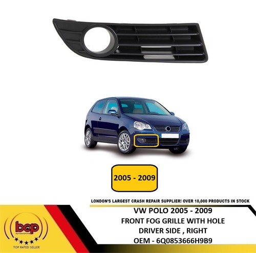 Polo 2005 2009 - 2005-2009, bumper