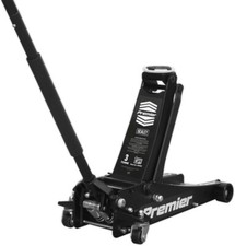 Sealey 3040AB Trolley Jack 3 Tonne Ton Low Profile Rocket Lift Black 