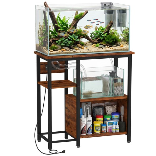 Pawhut fish tank stand - fish,