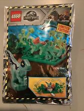 lego jurassic world 121903 baby raptor hideout limited edition foil new