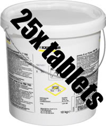 Carpet cleaning tablets - 25,