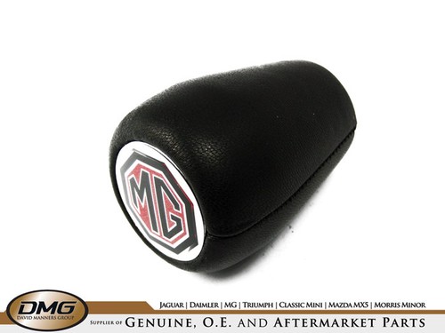 Leather gearknob for - for, mgb