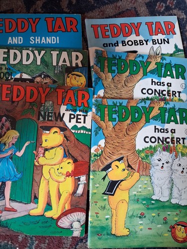 Vintage teddy tar books - vintage,