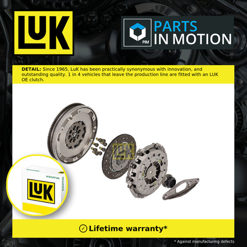 Dual mass flywheel dmf kit - mass,