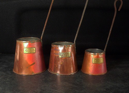 Graduated victorian copper - 3,