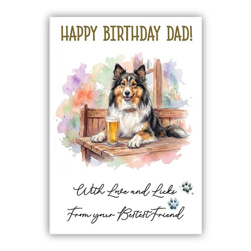 Shetland sheepdog dog birthday - sheepdog,