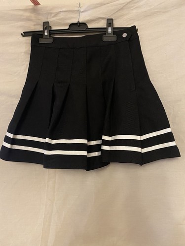 Black pleated tennis - tennis, skirt