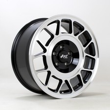4 x RML Snowflake 18" x 8.5" 5x100 et35 alloys VW Golf Mk4 TT Audi A3 S3 Rare!