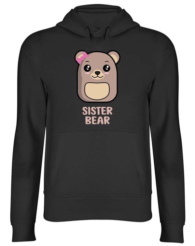 Bear family sister mens womens - bear,