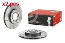 X2 PCS FRONT BRAKE DISC ROTORS
