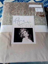 Kylie Minogue Mila praline sequin double duvet cover with pillowcases