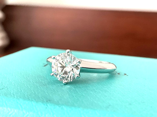 Tiffany platinum diamond - &,