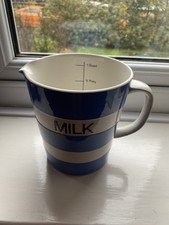 Vintage TG Green Cornishware Quart MILK Jug Restyled By Judith Onions VGC