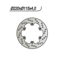 REAR BRAKE DISC NG 422 YAMAHA DT R LC 125 1999-2000