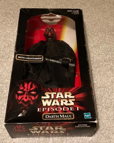 Darth maul with lightsaber - with,