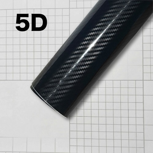 Black carbon fibre vinyl - 5d,
