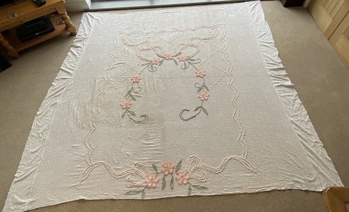 Vintage bedspread candlewick - vintage,