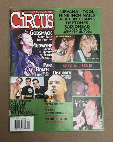 Circus magazine april 2003 - magazine,