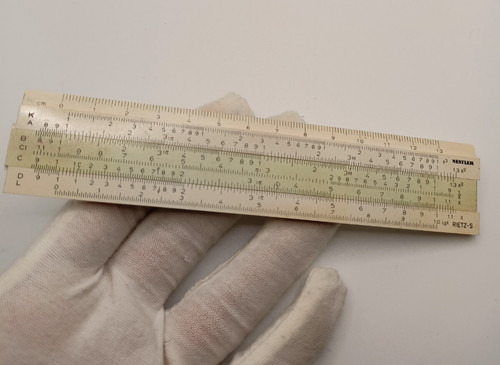 Vintage nestler slide rule - vintage,