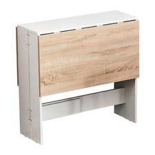 Small Space Folding Dining Table Drop Leaf Kitchen Table Extendable Dining Table