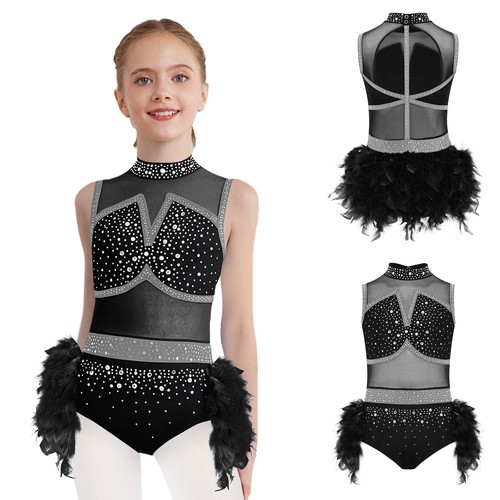 Girls feather skirt - girls,