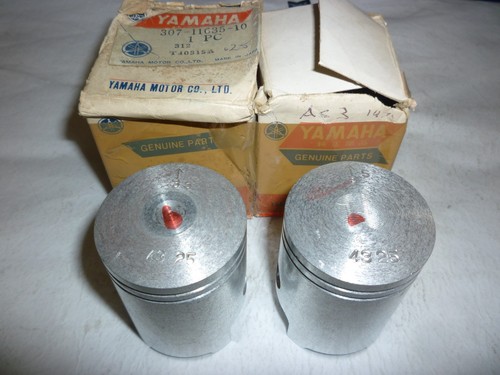 Yamaha pistons 25mm - pistons, 43.25mm