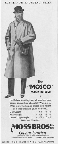 Moss bros mosco mackintosh - mosco,