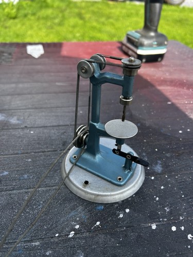 Wilesco model drill - live, steam