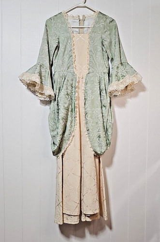 Handmade girls brocade regency - handmade,
